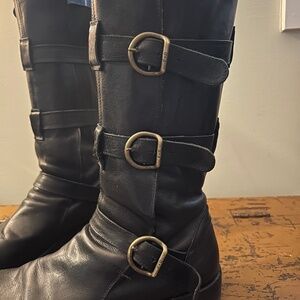 mid calf biker boot by Fiorentini + Baker